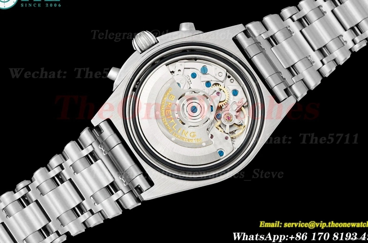 TF A7750 SS Stk B01 Chronomat Blue 42MM SS 0203